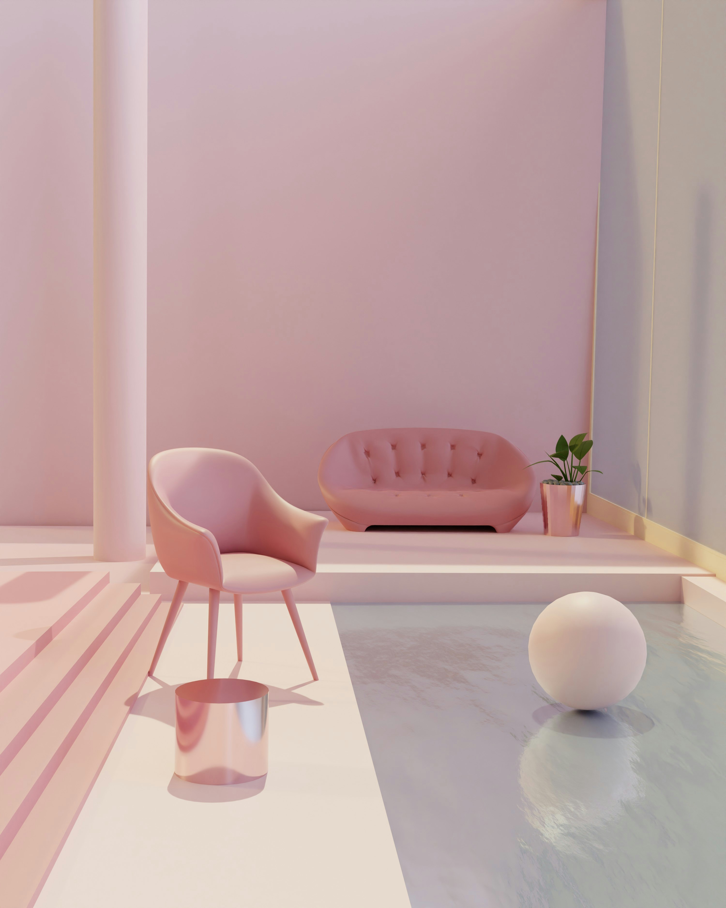 Pink Interior